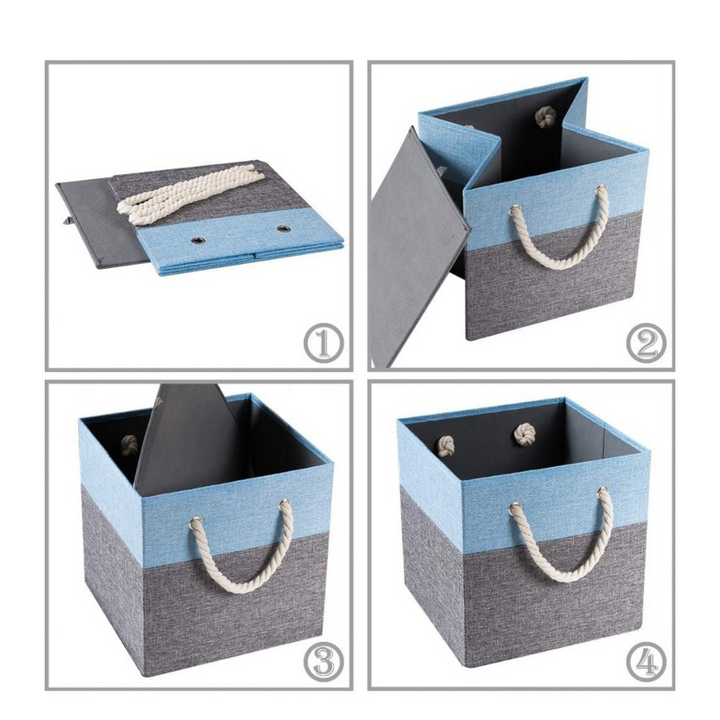 Foldable Dorm Cube Storage Bins