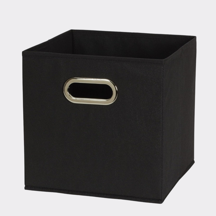 Storage Organizer Bins College Essentials - Black