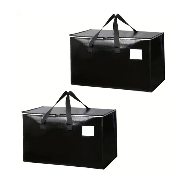 Dorm Moving Luggage Bag - Black 1Pcs