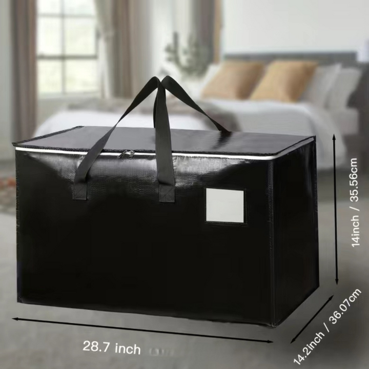 Dorm Moving Luggage Bag - Black 1Pcs