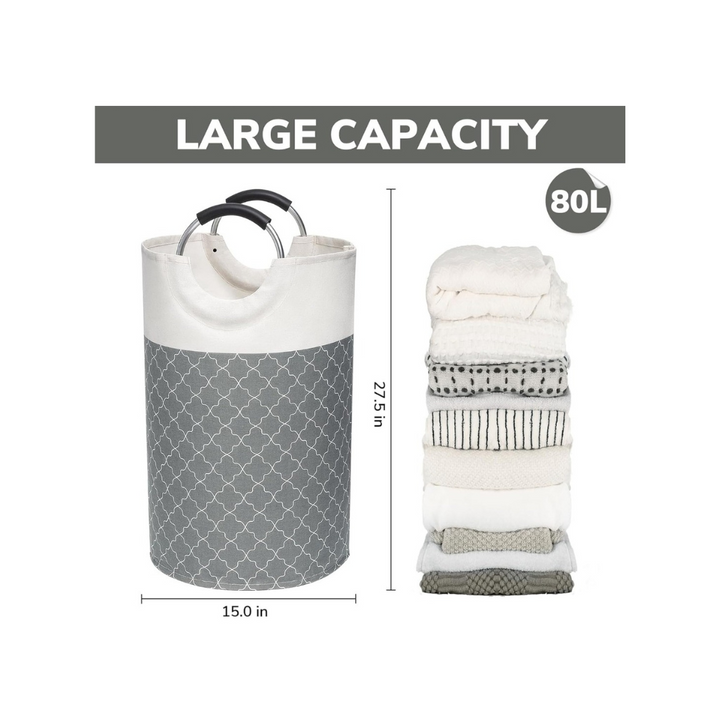 Waterproof Laundry Basket with Handles