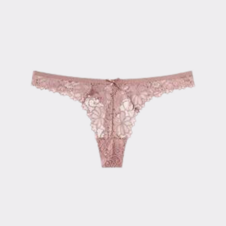 Lightweight Lace Thong Panties