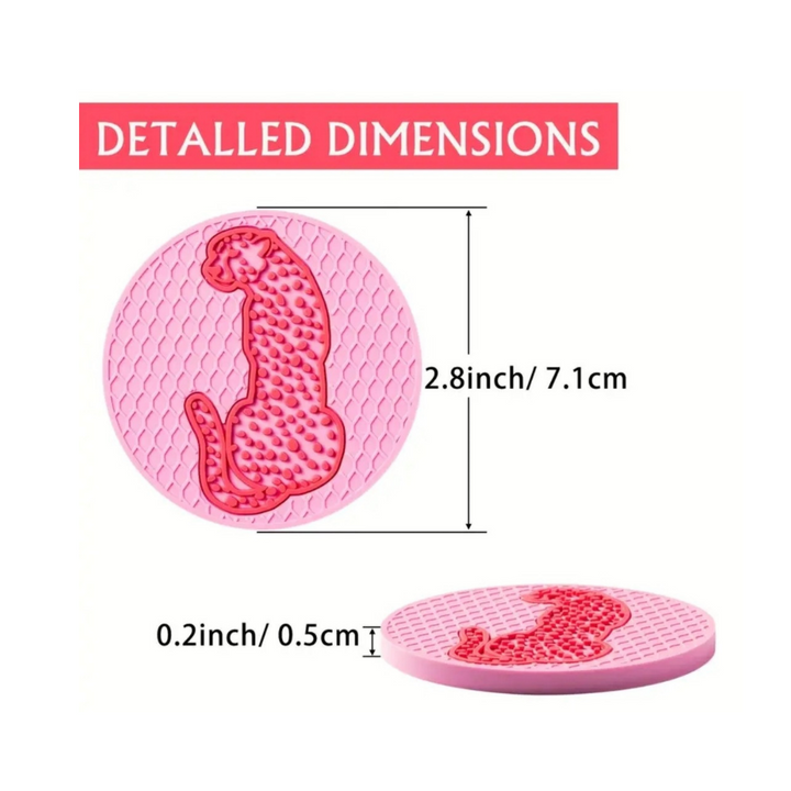 Aesthetic Silicone Coasters Washable Placemat