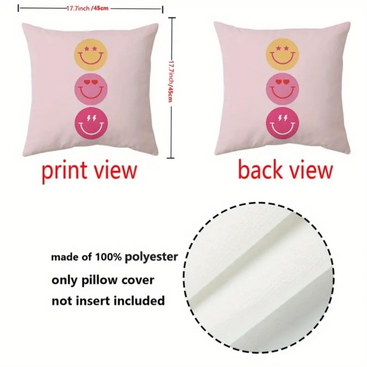 Aesthetic Y2k Preppy Throw Pillow Covers