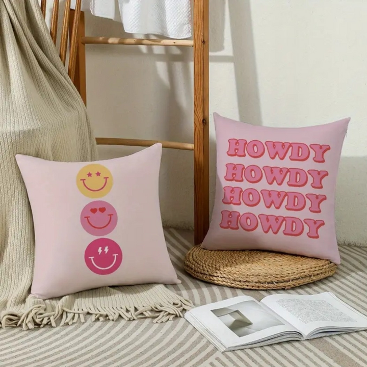 Aesthetic Y2k Preppy Throw Pillow Covers