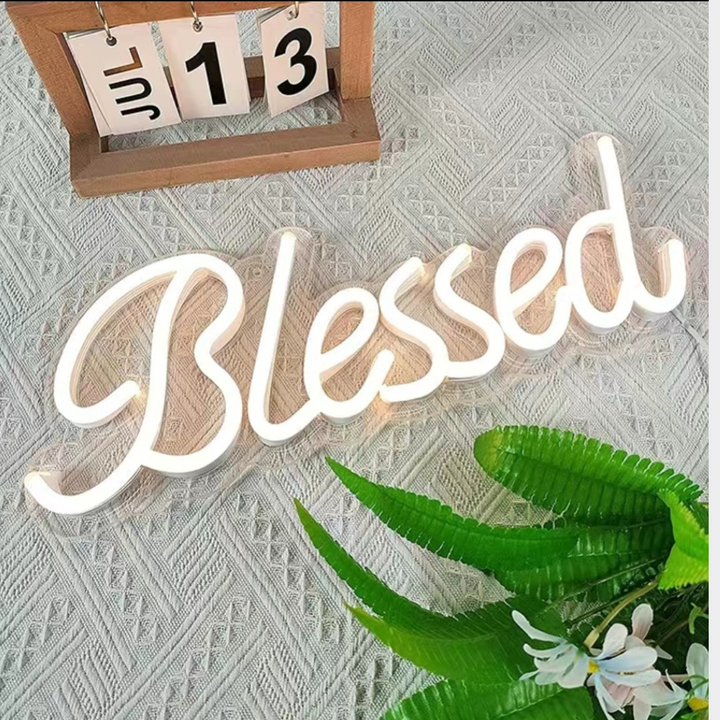 Blessed Neon LED Light