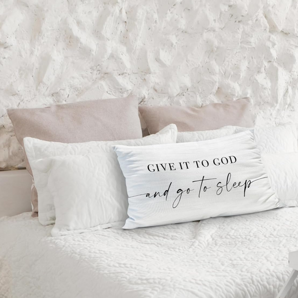 Give it to God Decorative Pillow