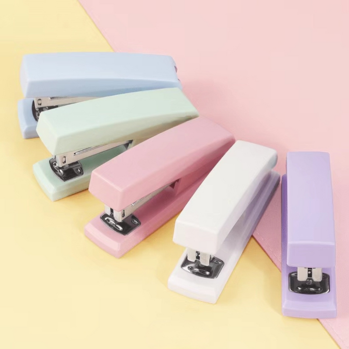 Stapler for College Dorm Desk - Pink