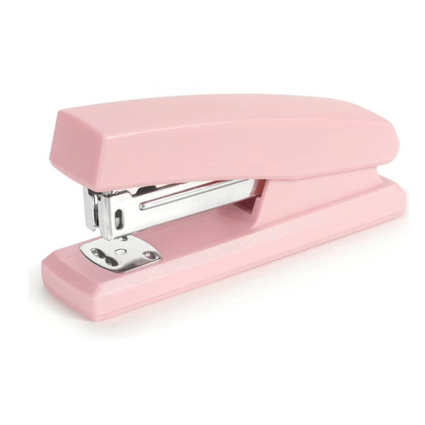 Stapler for College Dorm Desk - Pink