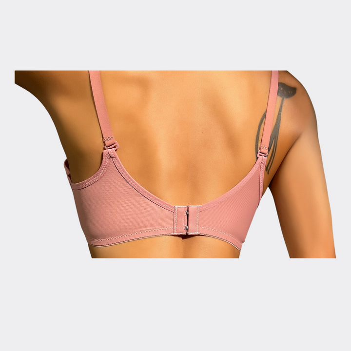 Push Up Back Closure Wire Bra