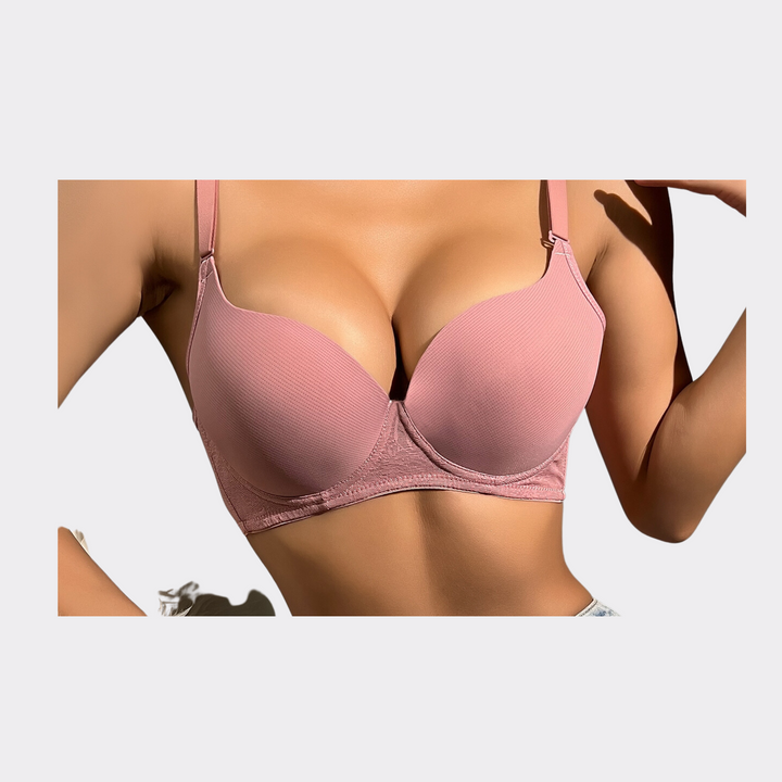 Push Up Back Closure Wire Bra