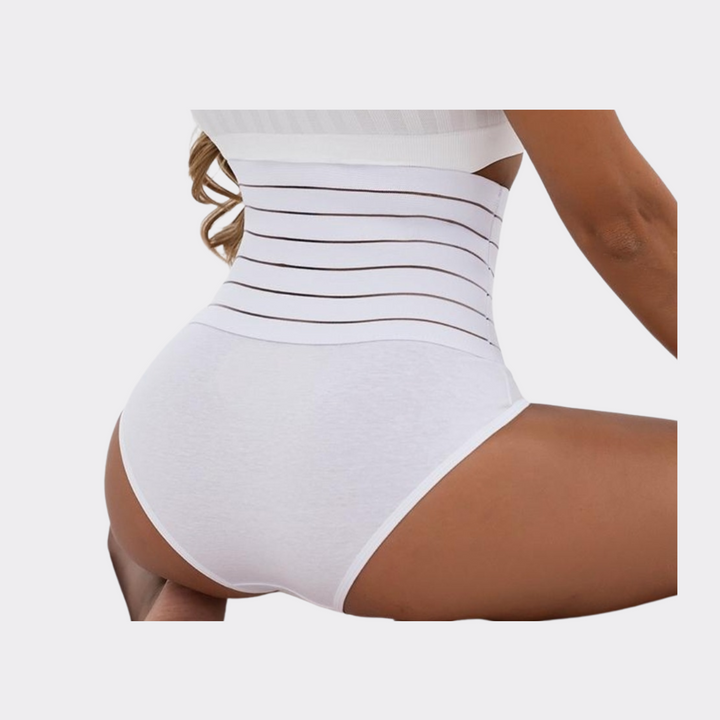 High Shaping Corset Underwear - White